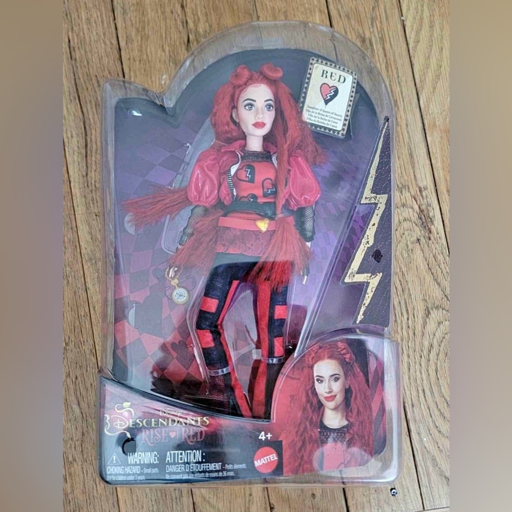 New Disney Descendants The Rise of Red “Red” Doll/Barbie by Mattel
